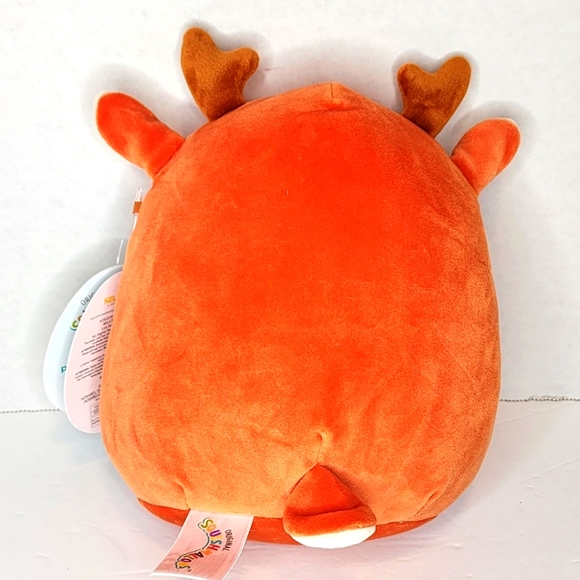 WELLESLEY 🦌 FTM ☆ Orange & White Fawn Original Squishmallow ☆ NWT ☆ - Picture 5 of 8